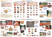 PDF format Clay Paver Product Catalog Page 1