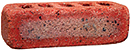Super Red Color Cobble Clay Brick with Antique Clinker