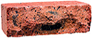 Cottage Style Lavender Red Color Rock Face Clay Brick