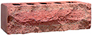Lavender Color Rock Face Clay Brick with Shade