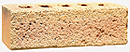 Golden Cream Color Rock Face Clay Brick with Clinker Shade