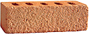 Golden Cream Color Rock Face Clay Brick with Sunset Clinker Shade