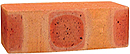 Cottage Style Goldem Peach Color Smooth Face Clay Brick