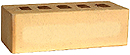 Golden Cream Color Smoothface Clay Brick with Shade
