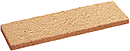 Golden Cream Color Sandblast Brick Veneer