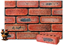 Super Red Color Cobble Brick with Antique Clinker