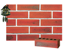 Super Red Color Smooth Face Brick with Clinker Shade