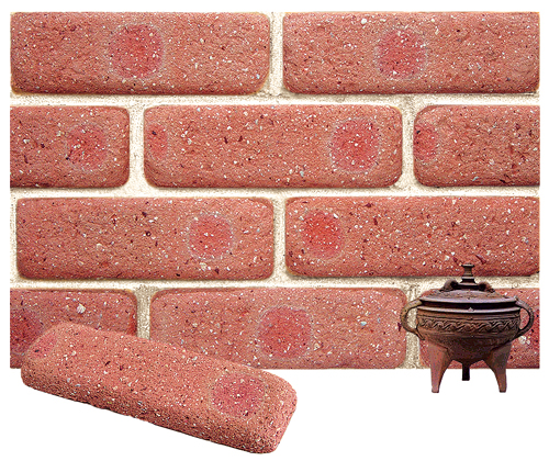 cobble brick veneer - 41cbsv139-67
