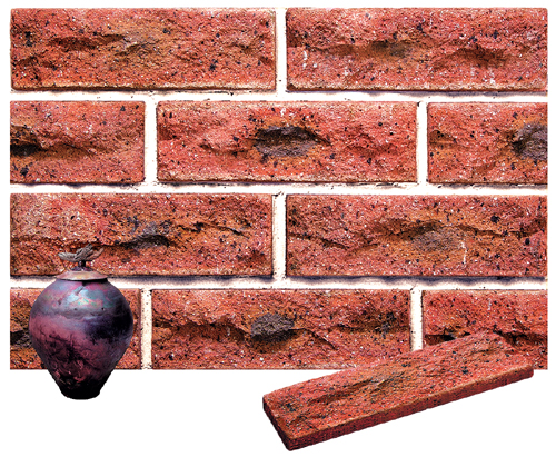 rockface brick veneer - 41rsb139-67s