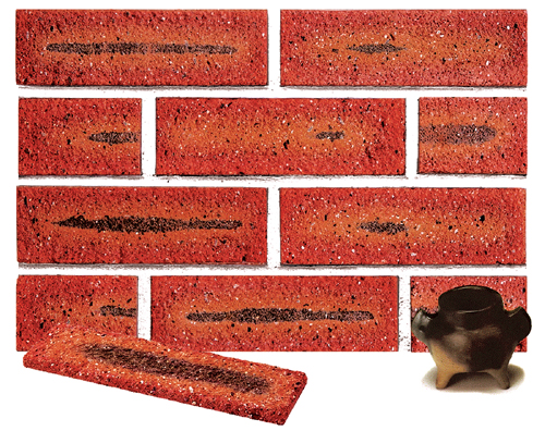 sandblast brick veneer - 41sb139-02s
