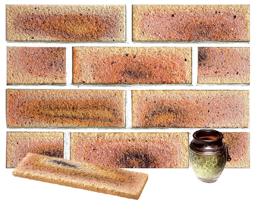 sandblast brick veneer - 41sb139-15s