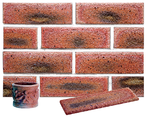 sandblast brick veneer - 41sb139-67s