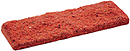 Rockface Sandblast Sliced Brick Veneer - 41RSB139-02