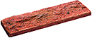 Rockface Sandblast Sliced Brick Veneer - 41RSB139-67S