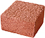 Sandblast Clay Paver - 3SB244A-67