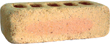 Golden Cream Color Cobble Facing Brick with Shade