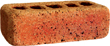 Golden Peach Color Cobble Facing Brick with Antique Clinker