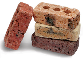 Antique Brick of Different colors