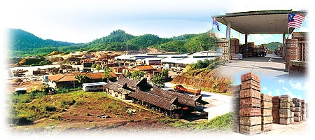Clay Bricks and Tiles' Factory at Kota Tinggi in Johor