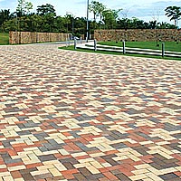 walkway pavement - Johor, Malaysia