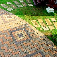 paver footpath Danga Bay - Johor, Malaysia