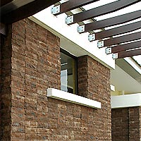 41rsv139-43-43s - rockface sliced brick veneer house - Johor, Malaysia