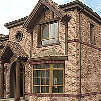 antique sliced brick veneer house - China