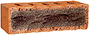 Golden Peach Color Rock Face Clay Brick with Dark Clinker Shade
