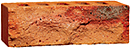 Golden Peach Color Rock Face Clay Brick with Sunset Clinker Shade