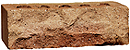 Golden Sand Color Rock Face Clay Brick with Sunset Clinker Shade