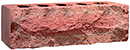 Lavender Color Rock Face Clay Brick with Shade