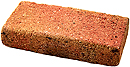 Golden Peach Color Cobble Clay Paver