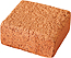 Golden Peach Color Sandblast Clay Paver