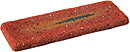 Super Red Color Cobble Sliced Brick Veneer with Shade