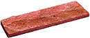 Lavender Color Rockface Sandblast Sliced Brick Veneer
