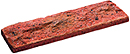Lavender Color Rockface Sandblast Sliced Brick Veneer with Shade