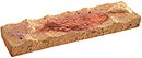 Golden Cream color Rockface Sliced Brick Veneer