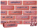 Lavender Color Cobble Brick with Antique Clinker