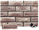 Granite Color Rockface Brick with Clinker Shade