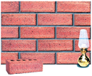 Lavender Color Sandblast Brick with Shade