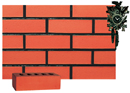 Super Red Color Smooth Face Clay Brick