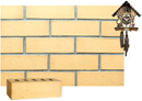 Golden Cream Color Smooth Face Brick