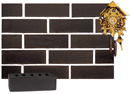 Dark Brown Color Smooth Face Brick