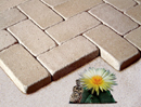 Golden Peach Color Rockface Brick