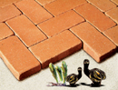 Golden Cream Color Rockface Brick