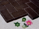 Golden Cream Color Rockface Brick with Clinker Shade