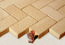 Golden Cream Color Sandblast Paver