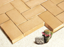 Golden Cream Color Wirecut Paver
