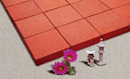 Super Red Color Wirecut Paver