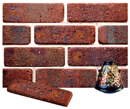 Golden Brown Color Cobble Brick Veneer